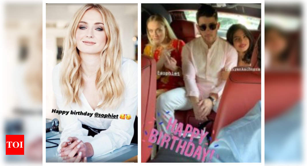 Nick Jonas, Priyanka Chopra, Joe Jonas, wish Sophie Turner on her 25th birthday, share unpublished wedding photos and more |  English Movie News