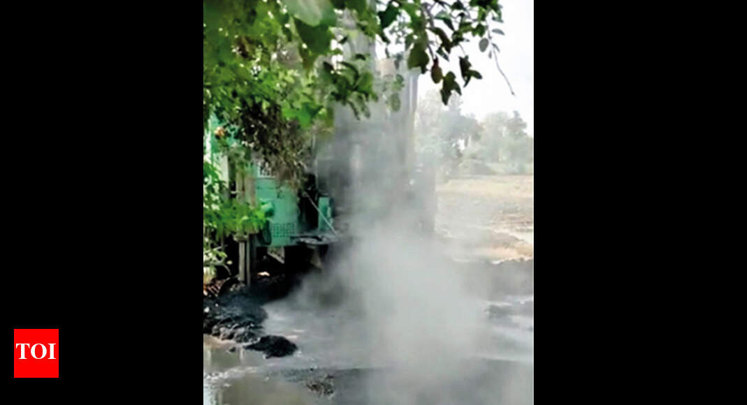 Gujarat’s hottest springs at 70°C steaming in Unai | Ahmedabad News ...