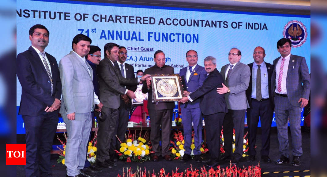 ICAI Pune Branch bags four awards Times of India