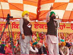 Farmers hold Maha Kisan rally against farm laws in Barnala