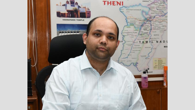H Krishnan Unni assumes office as Theni district collector