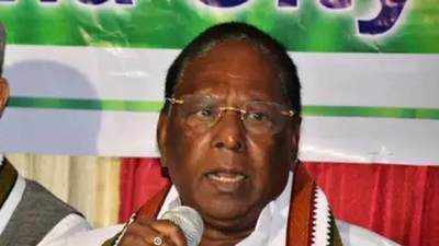 Puducherry CM V Narayanaswamy loses trust vote, resigns