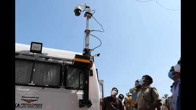‘Hawk Eye’ surveillance van launched in Kanyakumari district