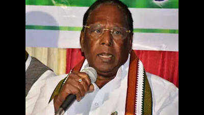 No majority, says speaker, Congress govt in Puducherry falls