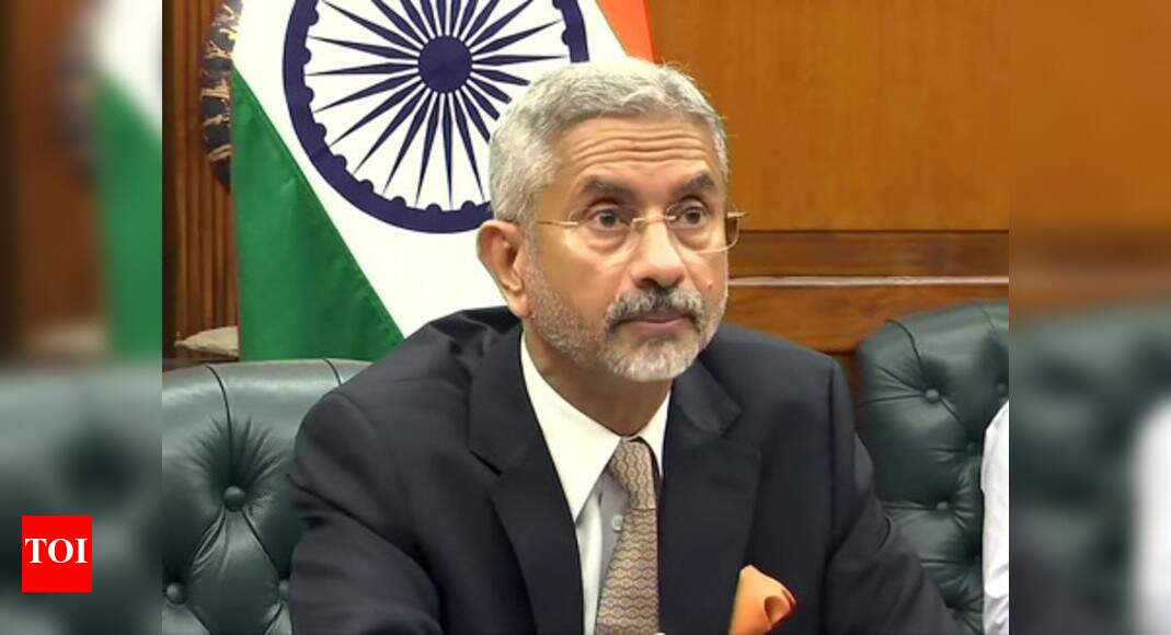 Terrorism continues to be one of the gravest threats to humankind: Jaishankar | India News – Times of India