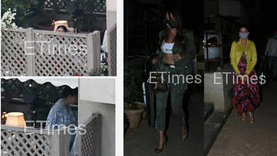 Kareena Kapoor Khan spotted relaxing on the balcony post-discharge from hospital; Arjun Kapoor-Malaika Arora, Soha Ali Khan-Kunal Kemmu drop by actress' home to welcome new baby