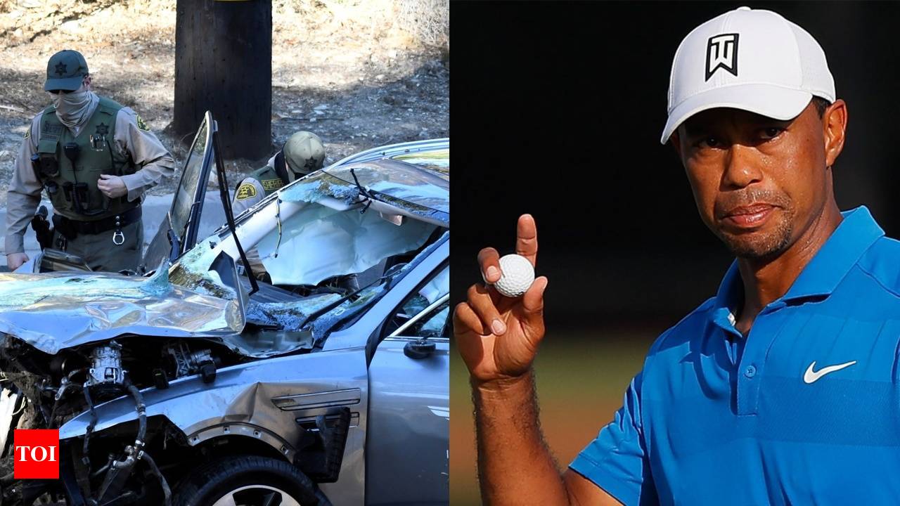 Tiger Woods 'recovering' after surgery following roll-over car crash | Golf  News - Times of India