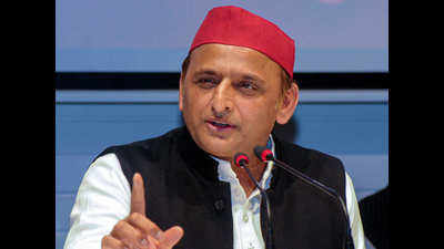 Why's Uttar Pradesh CM afraid of red caps, asks Akhilesh Yadav