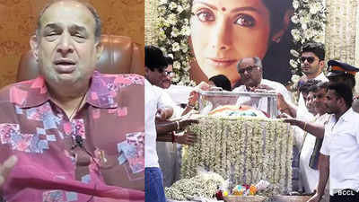 Boney Kapoor said this after he saw the mortal remains of legendary actress Sridevi