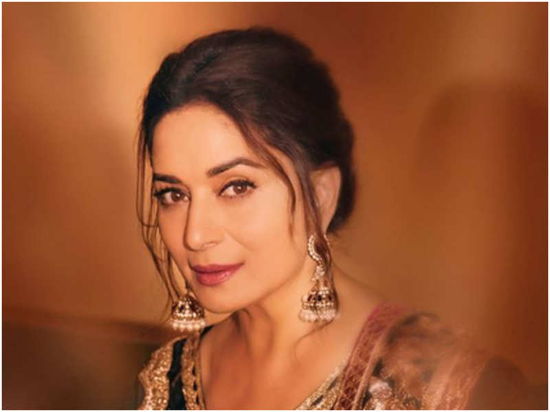 Madhuri Dixit looks as stylish as ever in her latest Insta pics