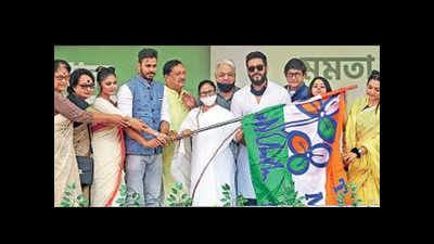 Maidan-Tollywood celebs join rough and tumble of Bengal politics ahead of polls