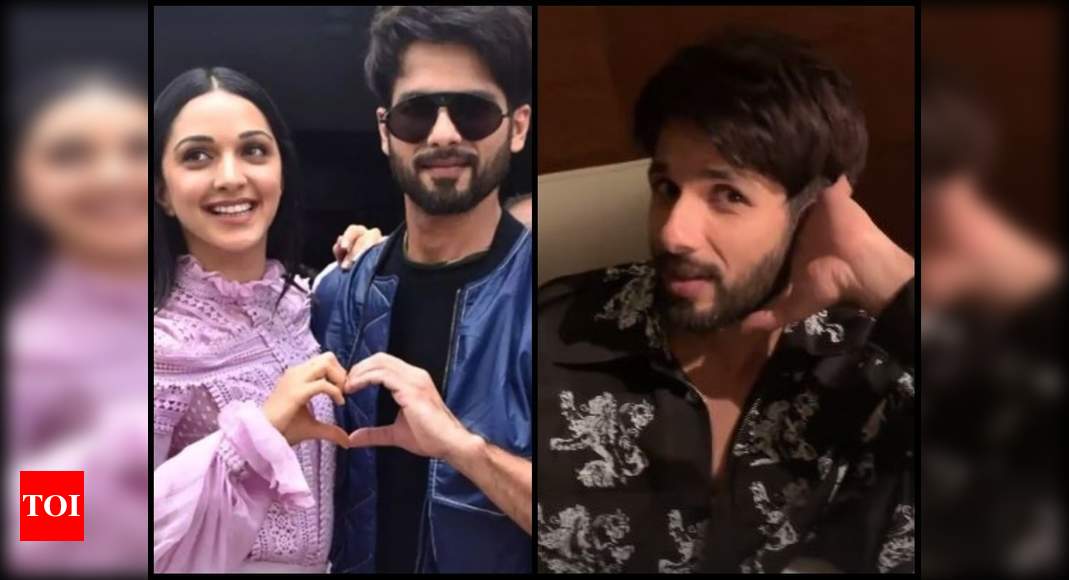 Kiara Advani wishes co-star Shahid Kapoor on his birthday with a funny ...