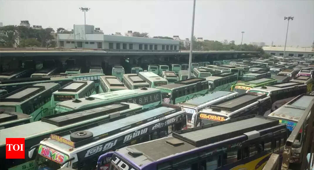 Bus Strike in Tamil Nadu Today Commuters affected as half of govt