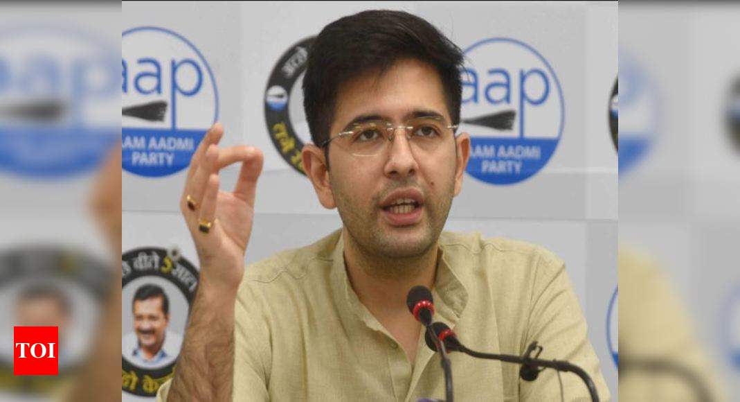 Delhi will face water crisis if Centre closes Nangal Hydel channel, says Raghav Chadha - Times of India