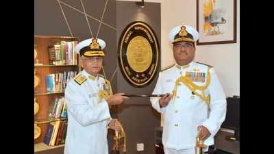 Mumbai: Indian Navy Rear Admiral takes charge of Naval Dockyard