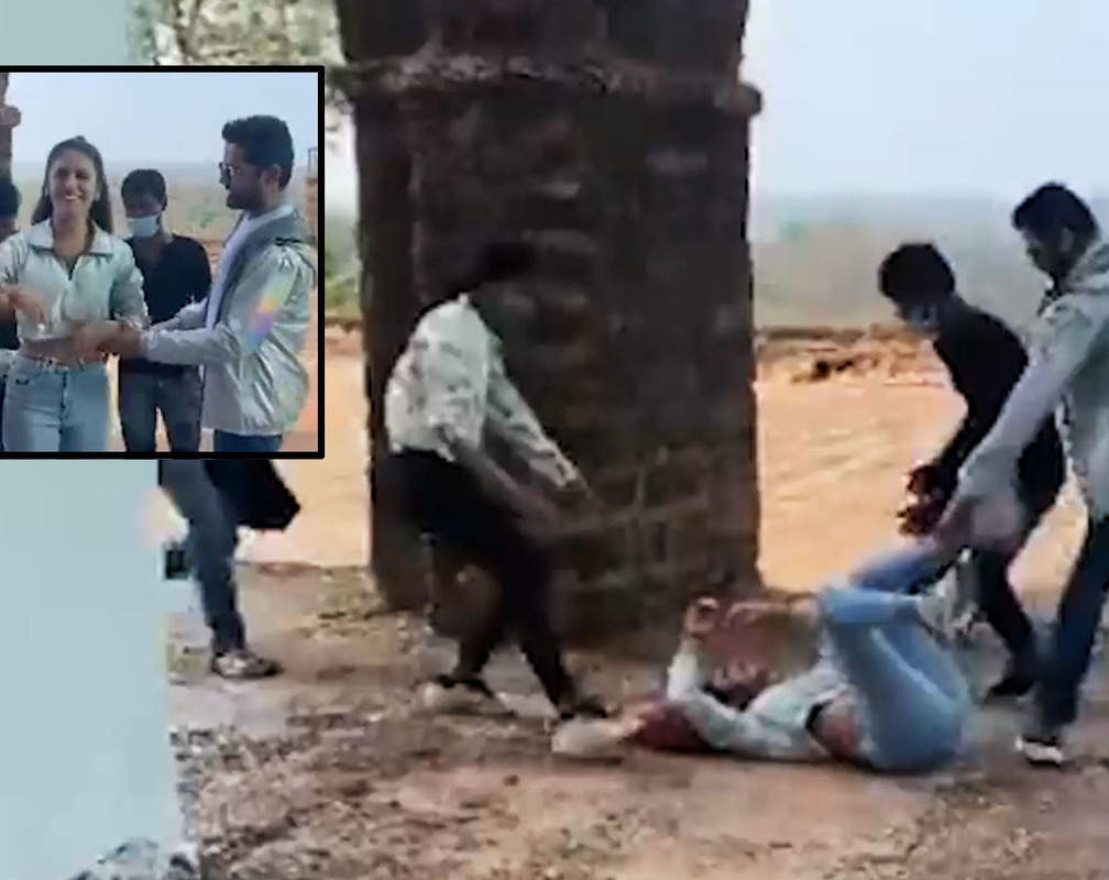 
'Wink Girl' Priya Prakash Varrier falls while shooting a romantic song; Video goes viral
