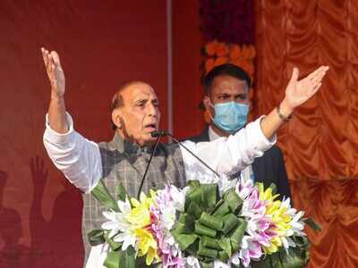 'Majboot PM' ensures that if he promises 100 paise to people, it reaches them: Rajnath Singh