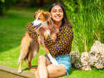 Exclusive pictures of Akansha Ranjan Kapoor with her dog Maji