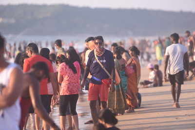 Women are training as lifeguards in Goa