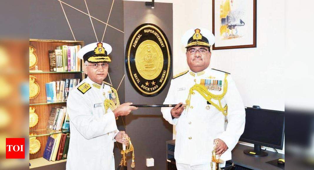 rear-admiral-takes-charge-mumbai-news-times-of-india