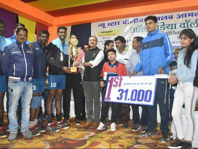 Indian Air Force team wins All India Volleyball tournament