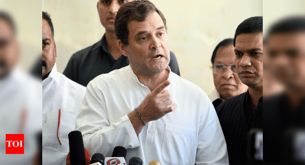 Rahul Gandhi: We have defeated a much more powerful enemy than Narendra Modi | Chennai News – Times of India