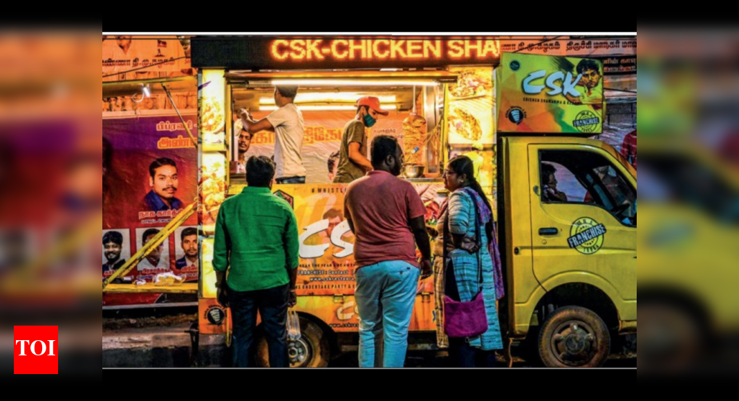 Tamil Nadu Jobs gone, NRI returnees, youths go for food trucks Trichy News Times of India