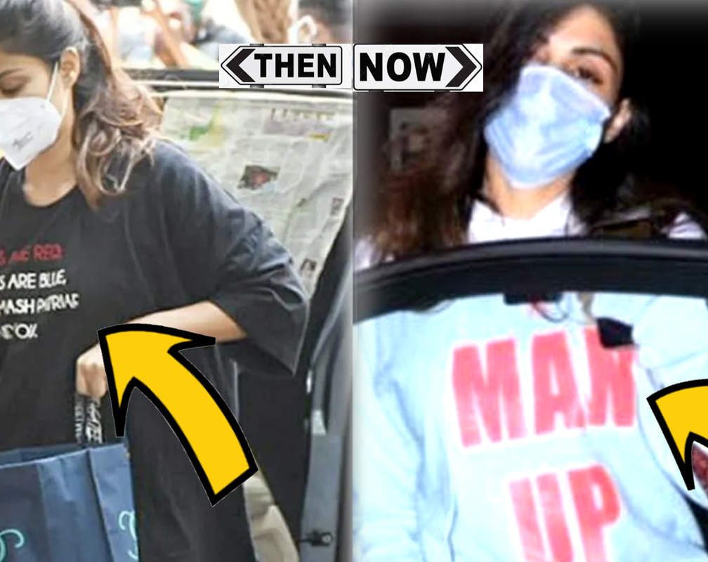 
After 'smash patriarchy' T-shirt, Rhea Chakraborty’s 'Man Up' sweatshirt grabs all the attention
