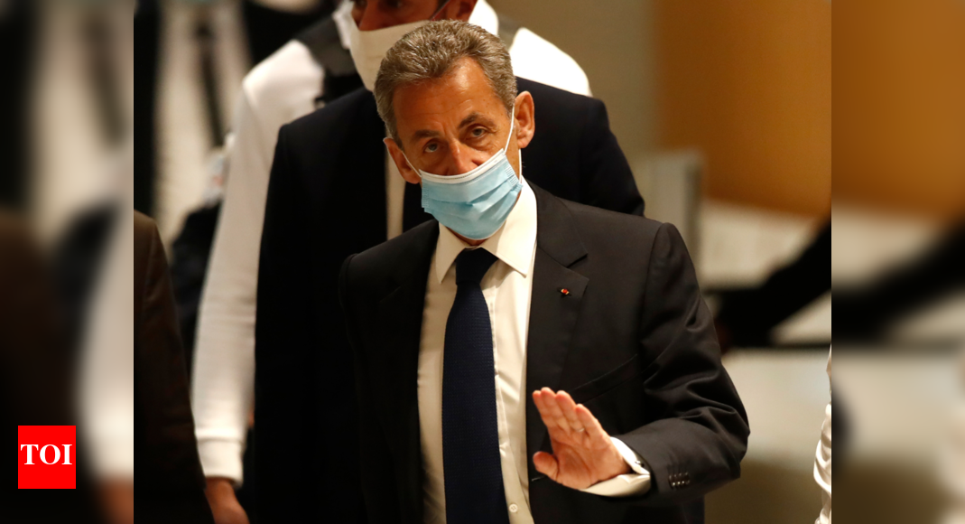 Former French president Nicolas Sarkozy convicted of corruption, handed jail sentence - Times of India