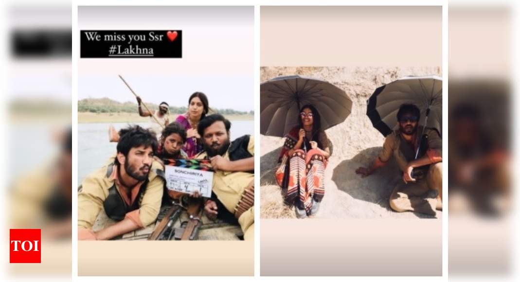 Bhumi Pednekar Remembers Sushant Singh Rajput As Sonchiriya Completes