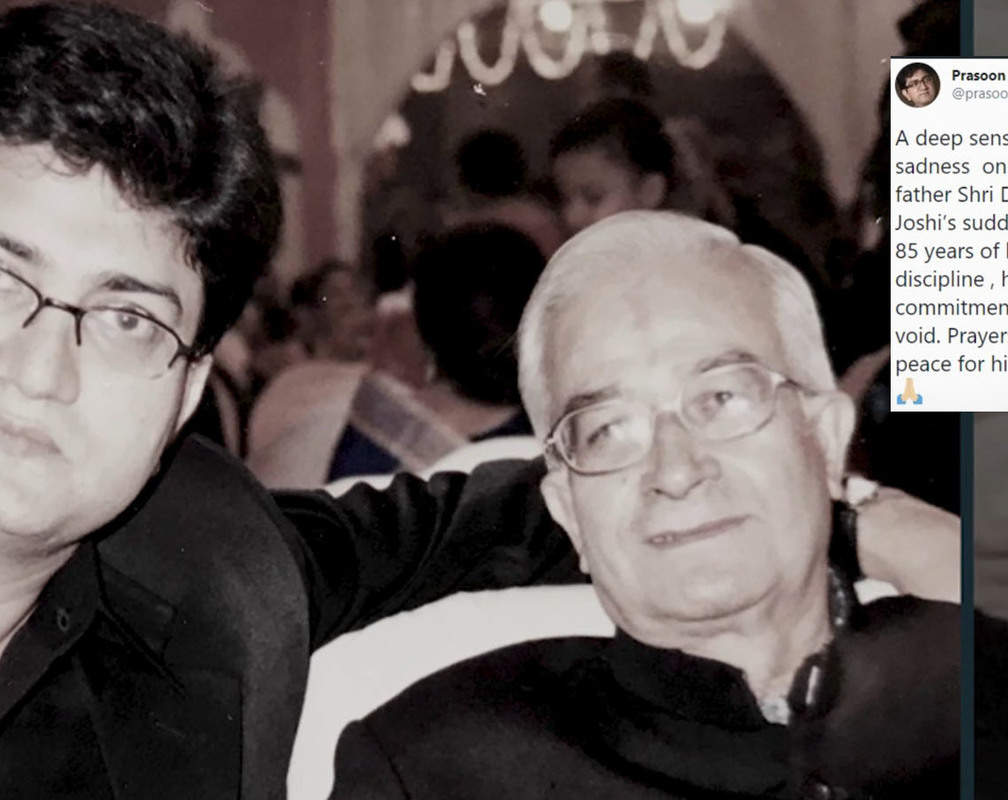 
CBFC chief Prasoon Joshi's father Devendra Kumar Joshi passes away at 85, Bollywood celebrities pay tribute
