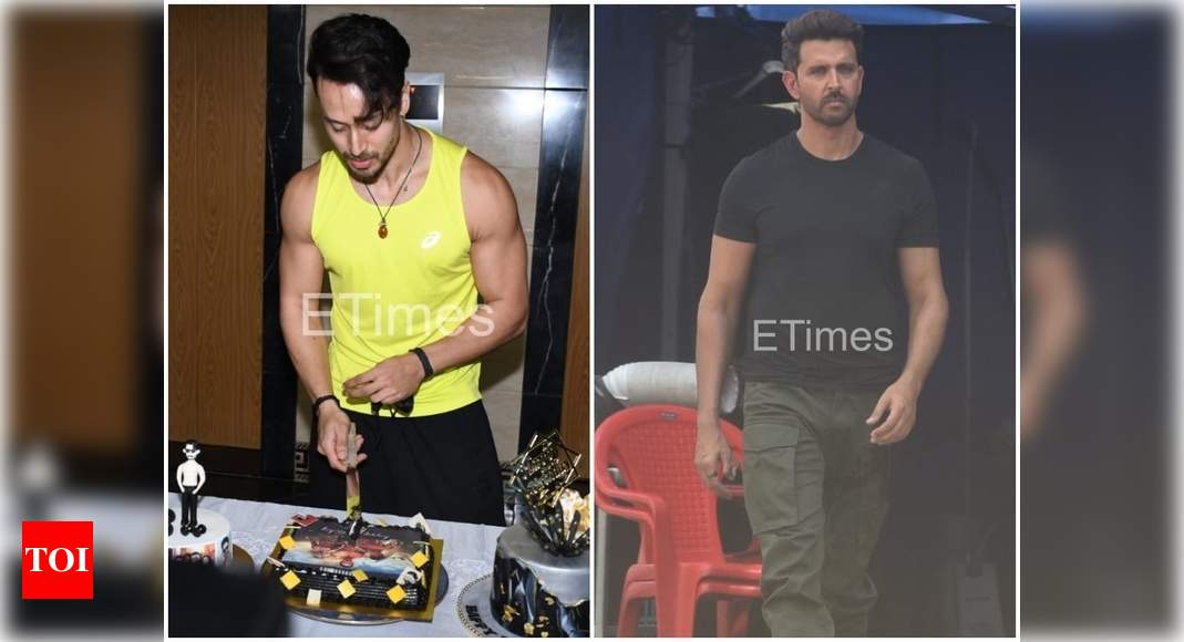ETimes Papparazi Diaries: Tiger Shroff celebrates his birthday with media; Hrithik Roshan shoots for an ad in the city – Times of India