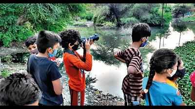 No kidding! These village kids are an authority on migratory birds
