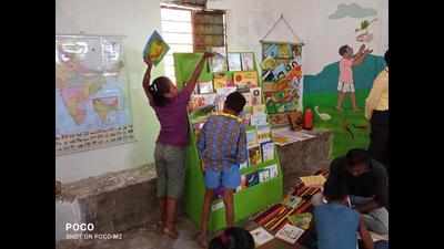 Amid Covid lull, libraries bring cheer to Gadchiroli kids