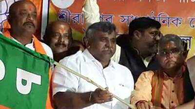 West Bengal: TMC spokesperson Jitendra Tiwari joins BJP