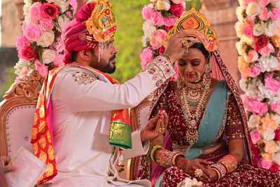 Ollywood couple Archita Sahu and Sabyasachi Mishra get hitched in Jaipur