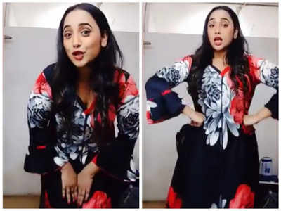 Watch: Rani Chatterjee recreates Madhuri Dixit Nene's song 'Chocolate Lime Juice Ice-cream' in her latest Insta post