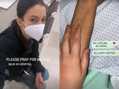Bigg Boss 7 winner Gauahar Khan's father gets hospitalised; actress asks everyone to pray for him