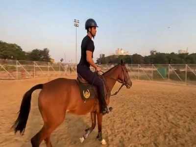 'Back to basics', says Vicky Kaushal as he shares glimpse from horse riding session