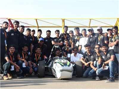 Pune’s STES racing team of Sinhgad Institutes ranks amongst the top 10 in Formula Bharat 2021
