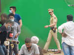 Darshan Kumaar shoots for a film in Bandra