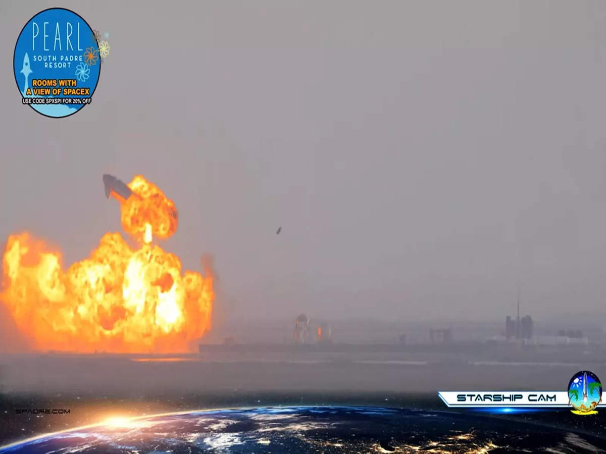 Spacex Starship Sn10 Landing Spacex Starship Rocket Prototype Nails Landing Then Blows Up