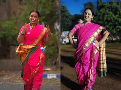 Pune woman to walk 100 km in nauvari; aims to address gender inequality ...