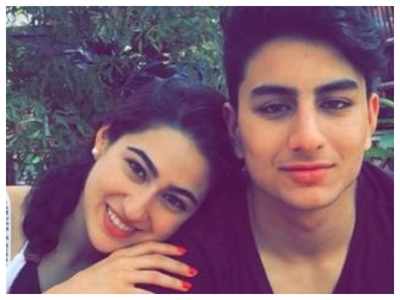 Sara Ali Khan shares a glimpse of her brother Ibrahim Ali Khan’s personalised birthday cake and it is sure to blow your mind