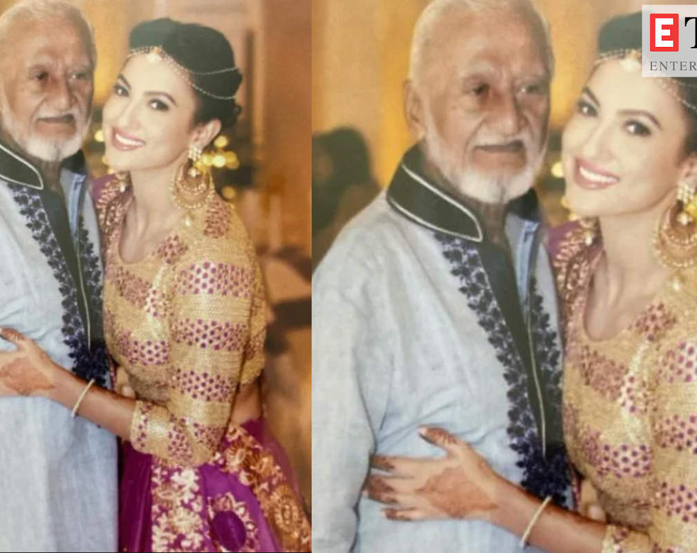
Gauahar Khan's father passes away; his loved ones remember him
