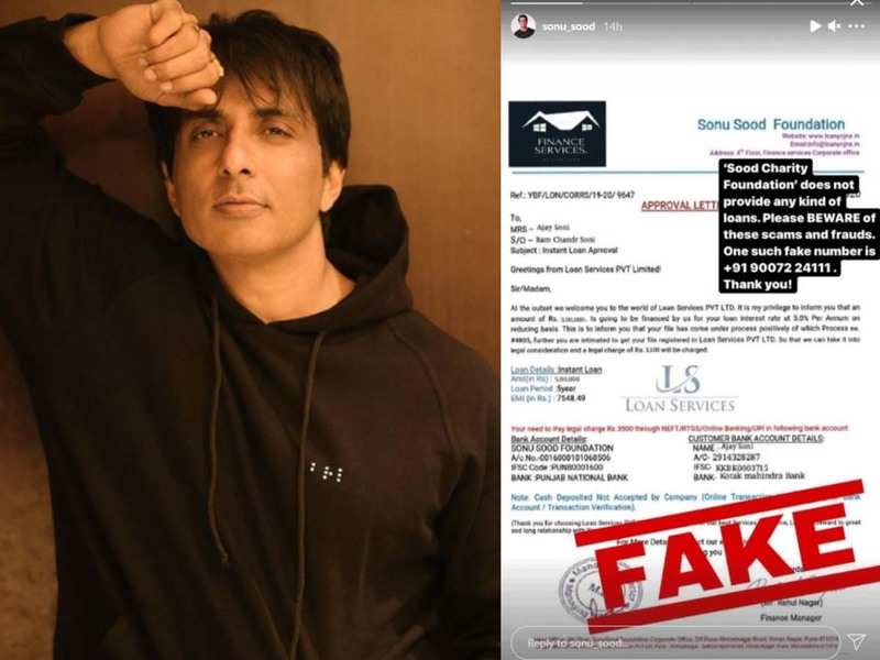 Sonu Sood to file a case against fraudster who claimed to provide loans under his foundation