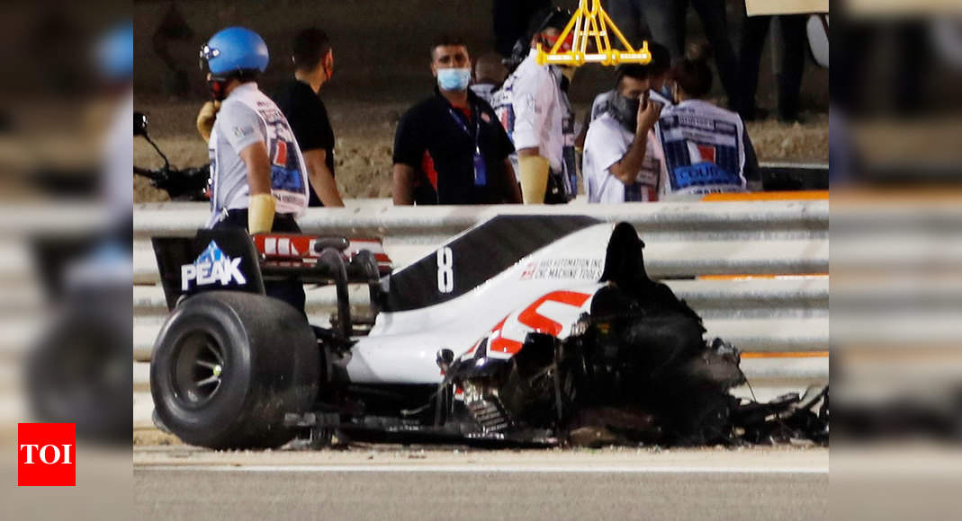 FIA reveals details of Romain Grosjean crash and planned improvements ...