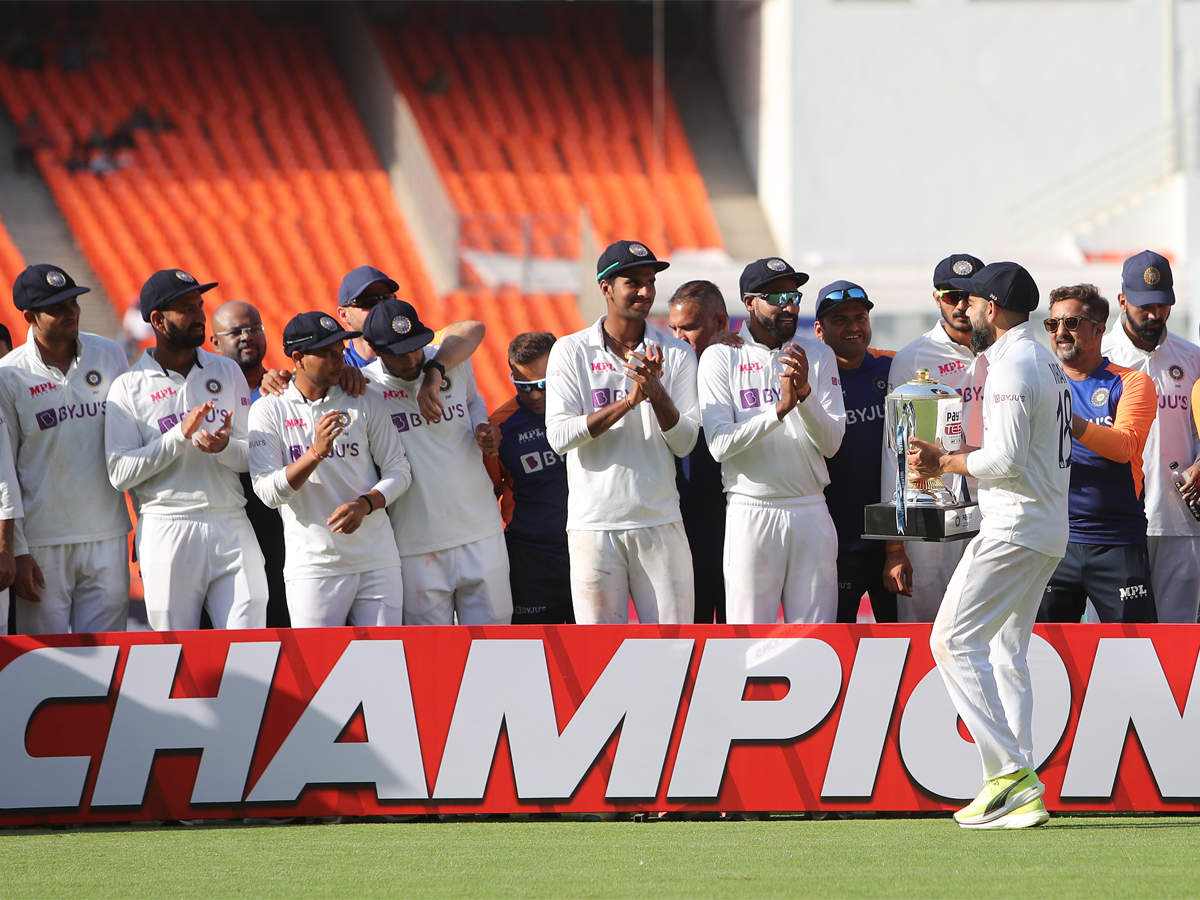 India Vs England 4th Test India Crush England Win Series 3 1 Seal World Test Championship Final Spot Cricket News Times Of India