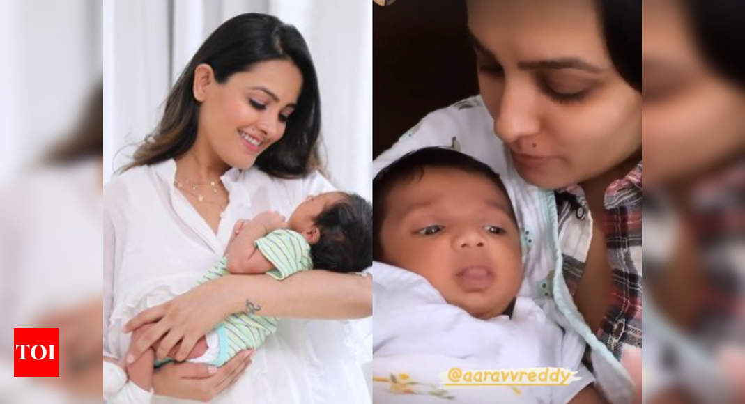 Anita Hassanandani Showers All Her Love On Son Aarav Says ‘i Can Watch Him 24 7 Without Even
