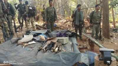 Naxals were trying to manufacture grenade launcher